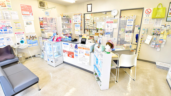 キタマチ薬局 宮の下店の受付/カウンター