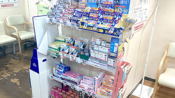 龍生堂薬局ワセダ東店の一般医薬品