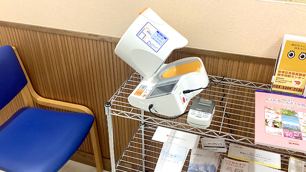 龍生堂薬局松岡セントラルビル店の血圧計