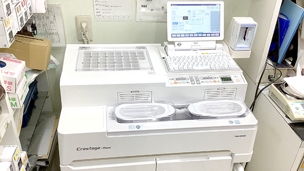 龍生堂薬局多摩センター店の調剤器具