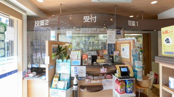 クオール薬局練馬店の受付/カウンター