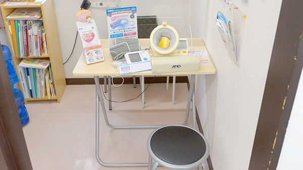 クオール薬局　小山駅南店の血圧計