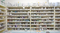 ウイン調剤　城内町薬局の薬棚