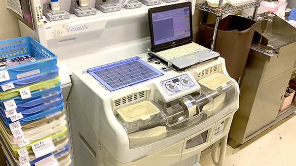 グリム薬局の調剤器具