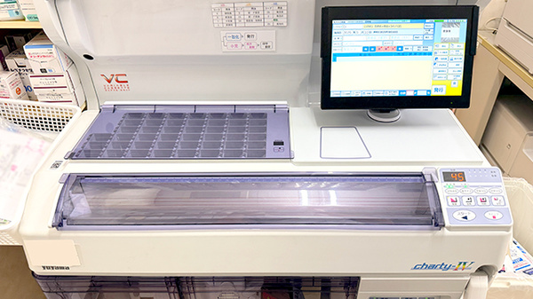 花・花薬局長沼店の調剤器具