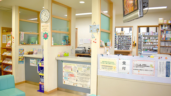 ぞうさん薬局の受付/カウンター
