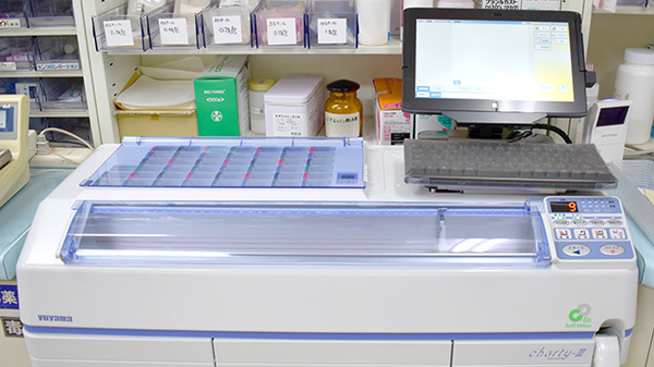 ぞうさん薬局の調剤器具