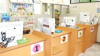 たかばやし薬局の受付/カウンター
