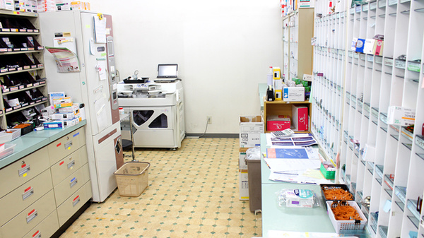とちぎ薬局　本店の調剤室