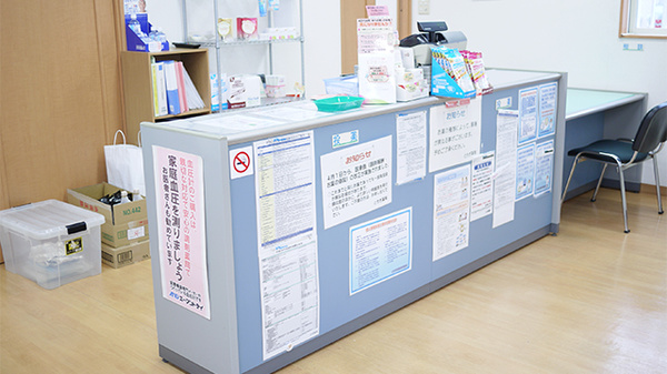 とちぎ薬局　瑞穂野店の受付/カウンター