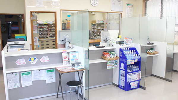 そうごう薬局　栃木店の受付/カウンター