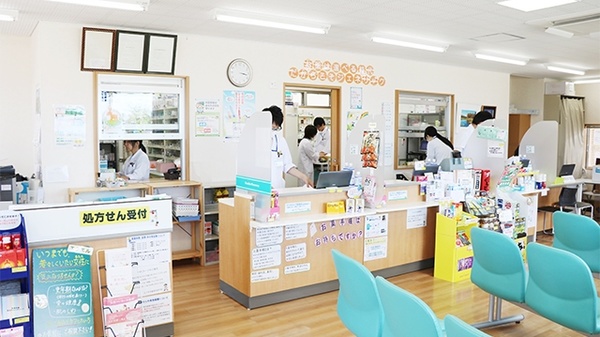 ピノキオ薬局　大田原店の受付/カウンター