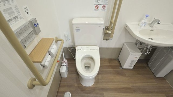 ひばり調剤薬局のお手洗い