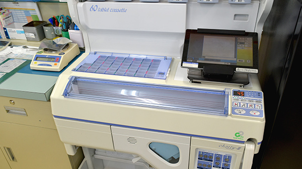 ひまわり薬局の調剤器具