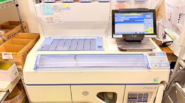 花・花薬局藤岡店の調剤器具