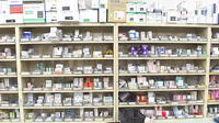 薬師寺調剤薬局の薬棚