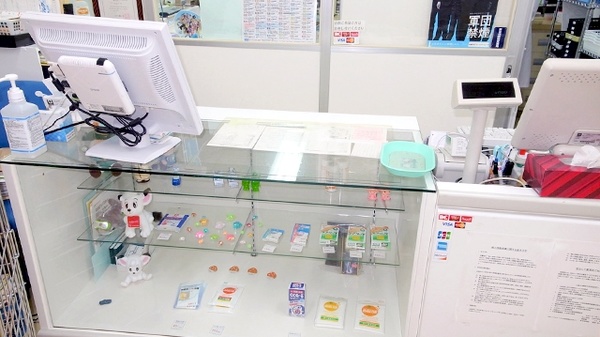 ミント薬局　宇都宮駅前店の受付/カウンター