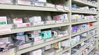 ミント薬局　東峰店の薬棚