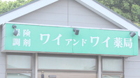 ワイアンドワイ薬局の看板
