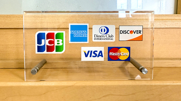 花・花薬局岩曽店のクレジットカード対応