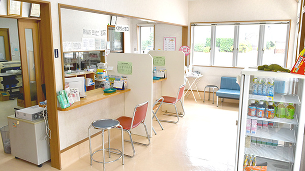 わかば薬局の受付/カウンター