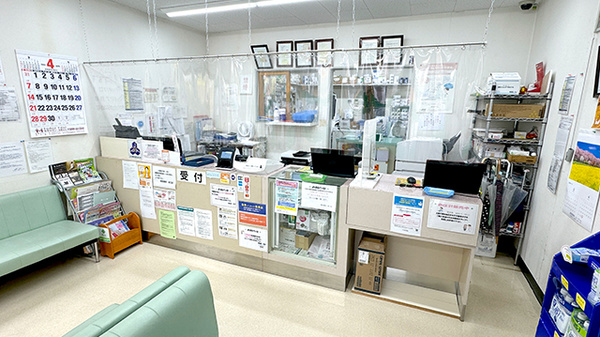銀星薬局　東口店の受付/カウンター