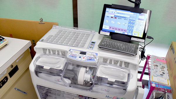 竹林薬局の調剤器具