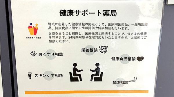 竹林薬局の相談対応