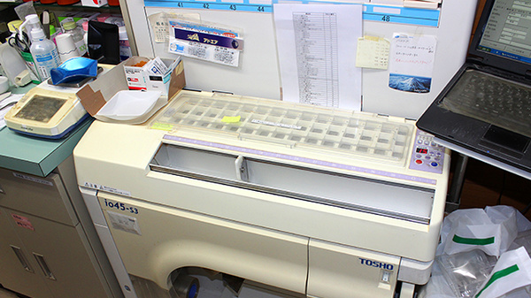 中央薬局　ましこ店の調剤器具