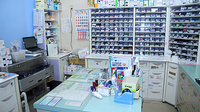 中央薬局　江曽島店の調剤室