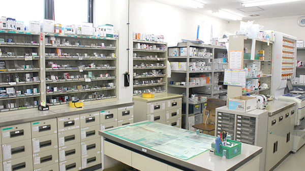 東邦薬局宇都宮野沢店の調剤室