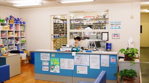 サン薬局 医大前店の受付/カウンター