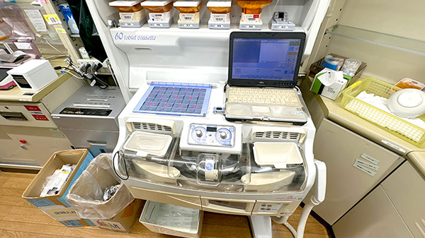 チューリップ元町薬局の調剤器具