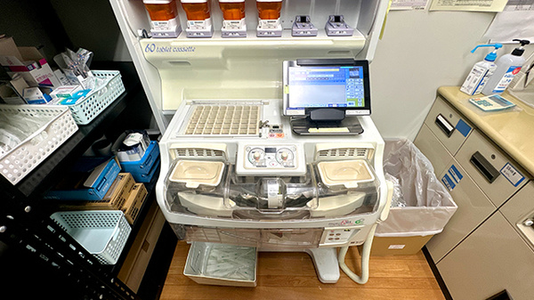 チューリップ古沢薬局の調剤器具