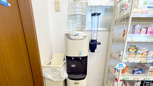 チューリップ城川原北薬局のフリーサービス