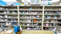 チューリップ大泉本町薬局の薬棚