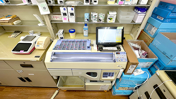 チューリップ大泉本町薬局の調剤器具