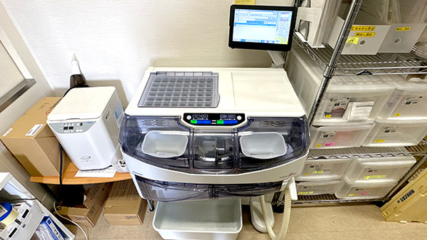 チューリップ長江中央薬局の調剤器具