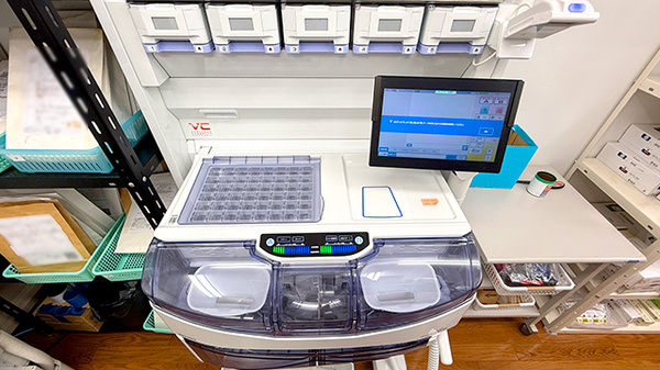 チューリップ牧野薬局の調剤器具