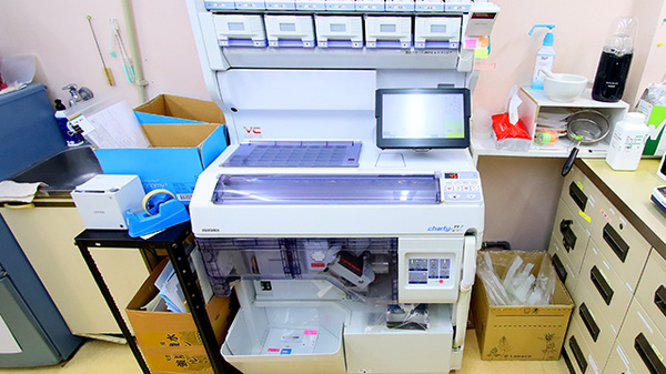 ほけん薬局の調剤器具