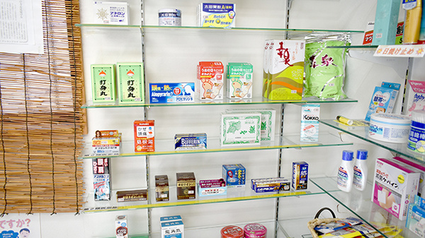 くれよん薬局小田の一般医薬品