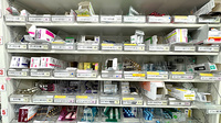 サンキュー薬局　下上津役店の薬棚