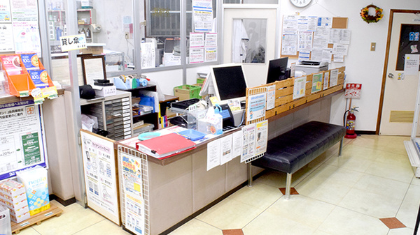 サンキュー薬局　庄司店の受付/カウンター