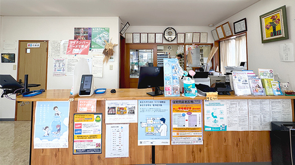 サンプラス薬局の受付/カウンター