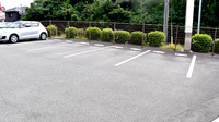 ミント薬局の駐車場