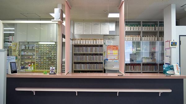 有限会社ももち浜調剤薬局の受付/カウンター