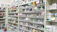 有限会社宗像調剤薬局南店の薬棚