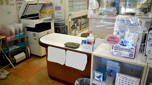 小倉セントラル薬局北方店の受付/カウンター
