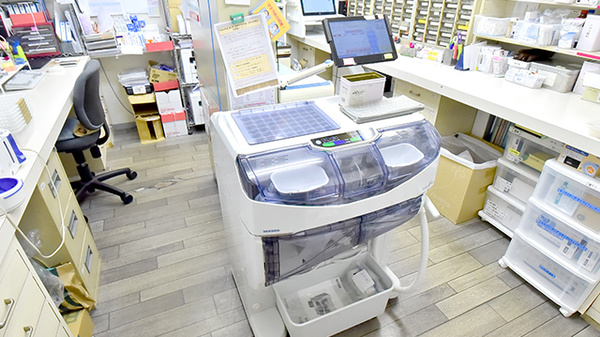 大賀薬局　薬院２丁目店の調剤室
