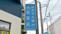 城島薬局の看板
